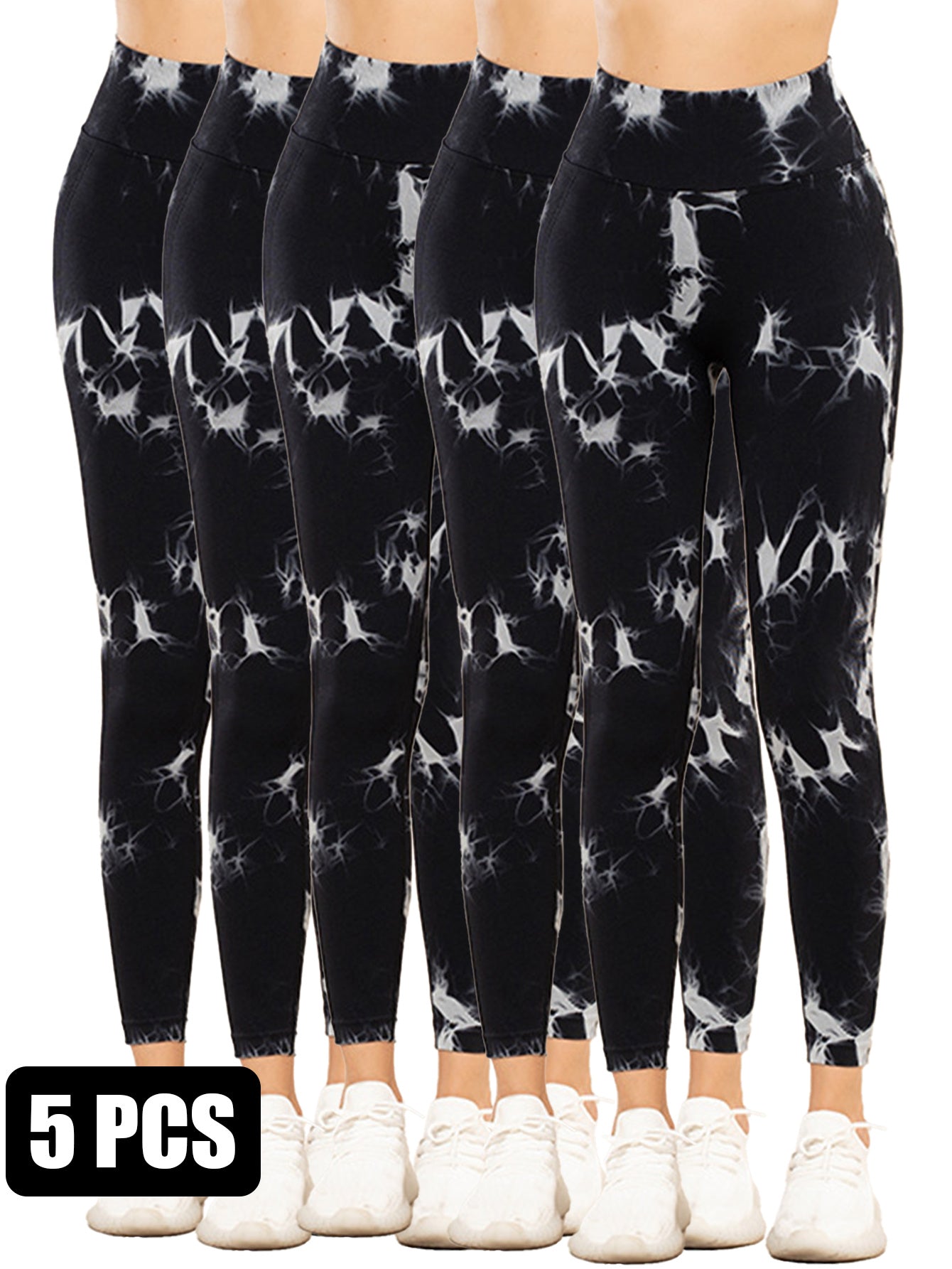 Unleash Luxury Global Fashion High-End Activewear - 5BLK / S - 5