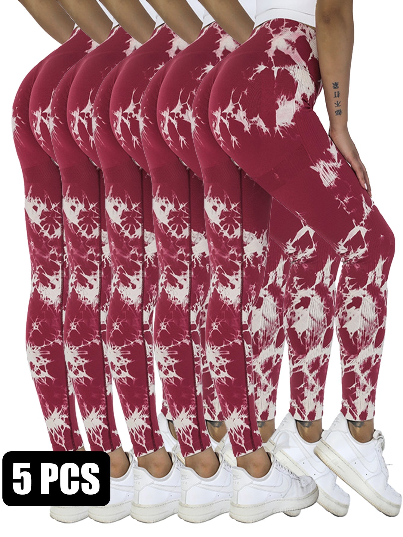 Unleash Luxury Global Fashion High-End Activewear - 5RED / S - 5