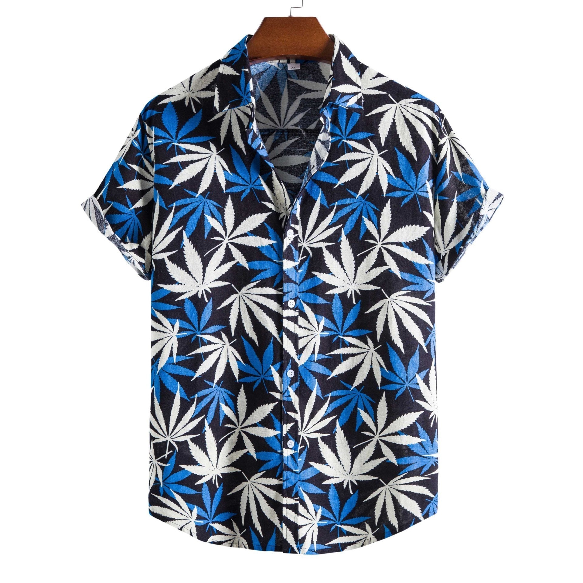 Men’s Bamboo And Linen Shirt - 17Style / S