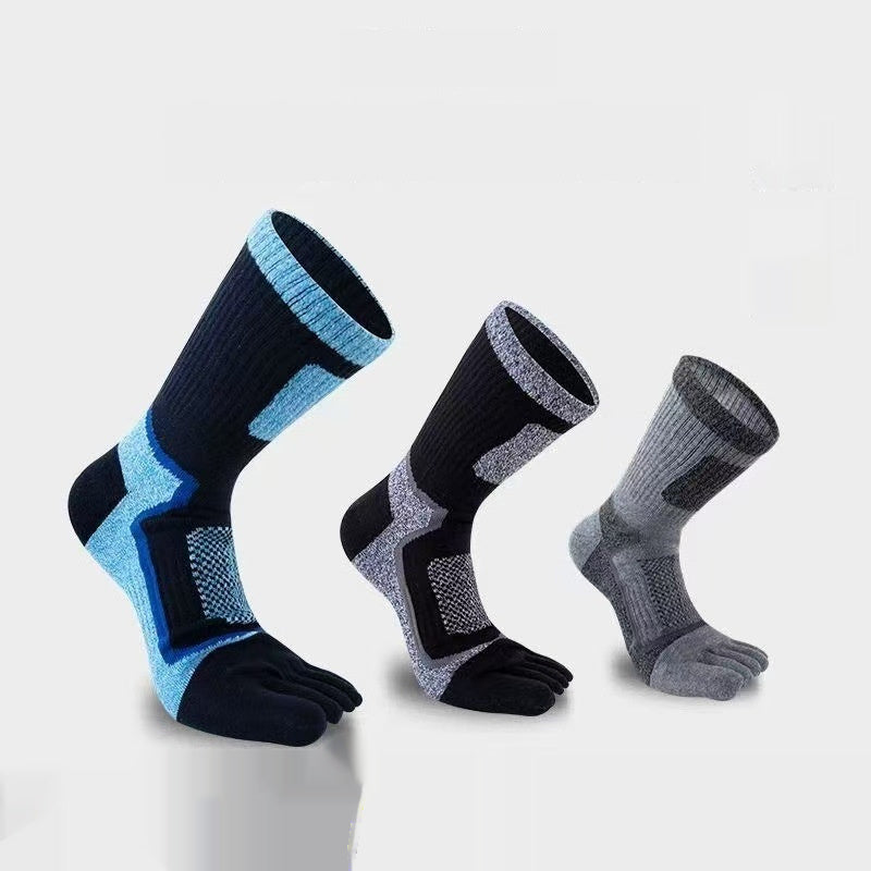 Men’s Long Sports Sweat-absorbent Cotton Socks