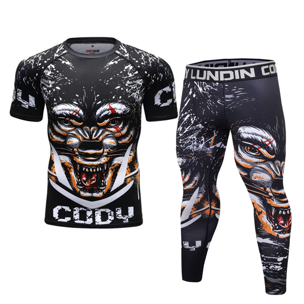 Men’s quick-drying gym clothes - W6 / L