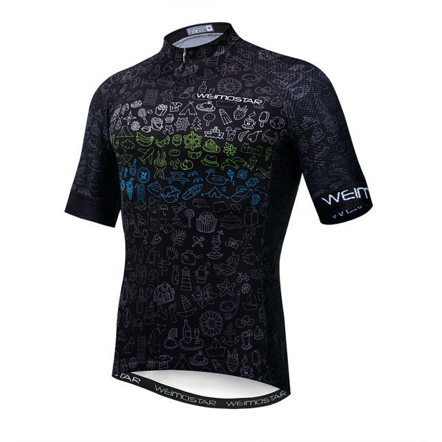 Green bicycle shirt - 5style / 4xL