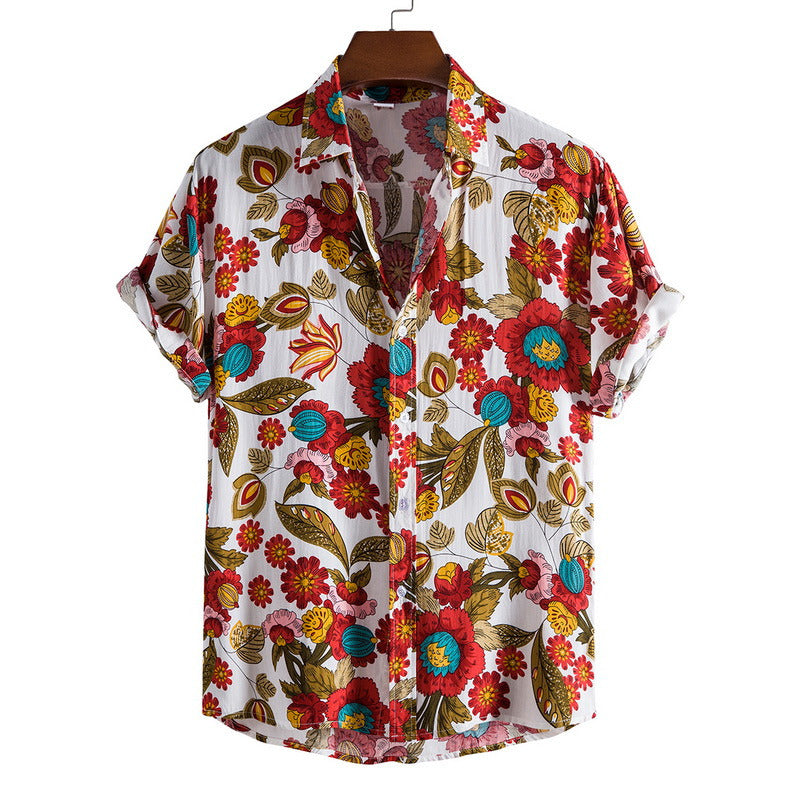 Men’s Bamboo And Linen Shirt - 1 Style / S