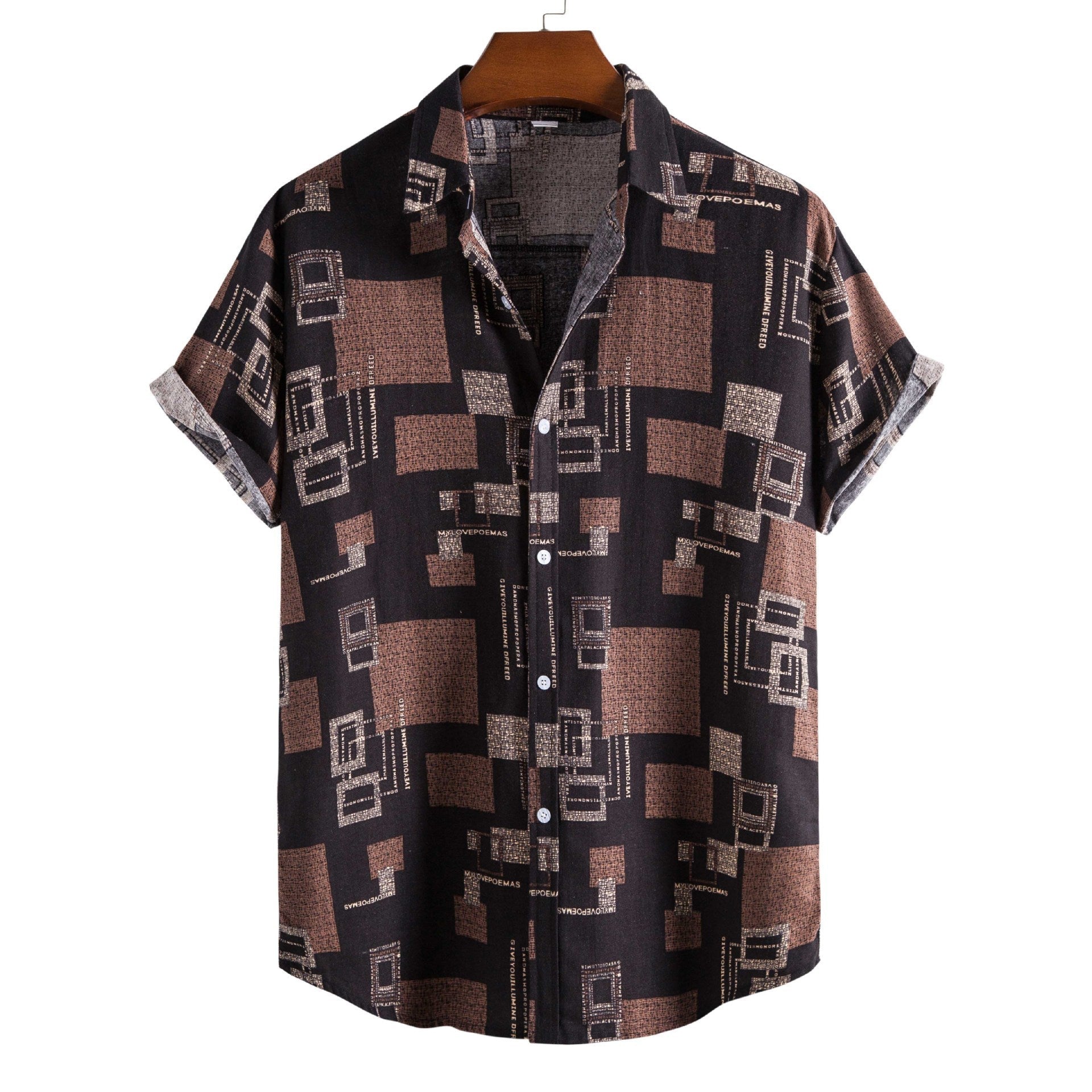 Men’s Bamboo And Linen Shirt - 10 Style / S