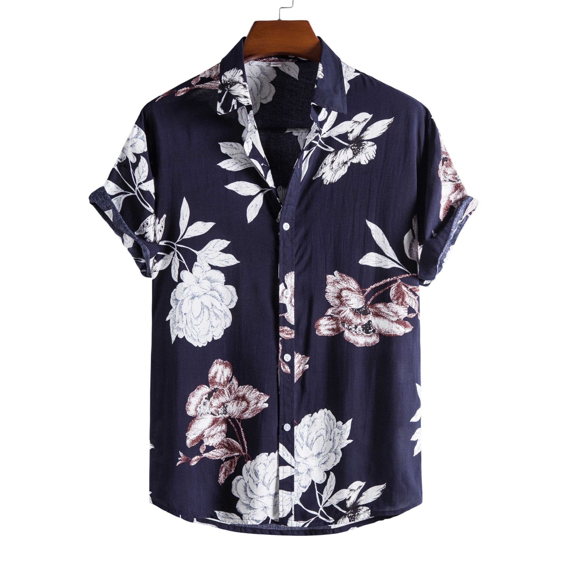 Men’s Bamboo And Linen Shirt - 12 Style / S