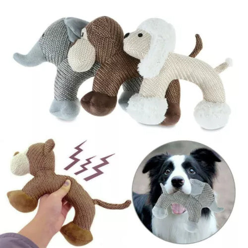 Dog Chew Toys For Small Large Dogs Bite Resistant Dog Squeaky Duck Toys Interactive Squeak Puppy Dog Toy Pets Supplies