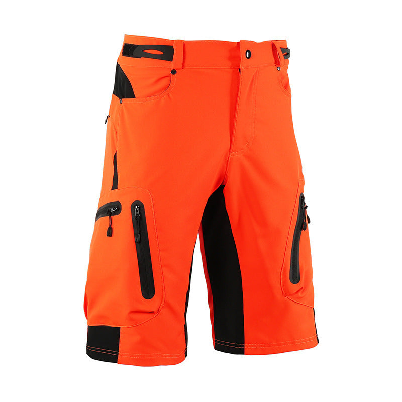 Men’s Loose Casual Outdoor Quick-drying Sports Hiking Pants - Fluorescent Orange / M