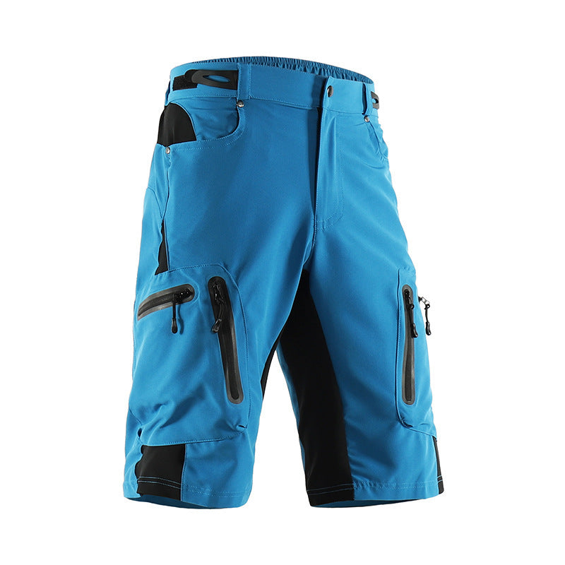 Men’s Loose Casual Outdoor Quick-drying Sports Hiking Pants - Light Blue / M