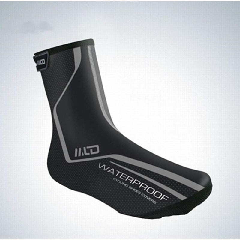 Fluffy Windproof Waterproof Shoe CoverLock Shoe Cover - Black / M