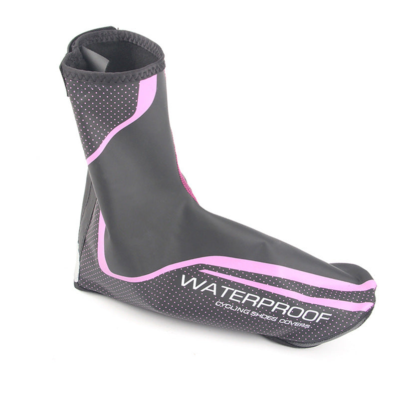 Fluffy Windproof Waterproof Shoe CoverLock Shoe Cover - Pink / M