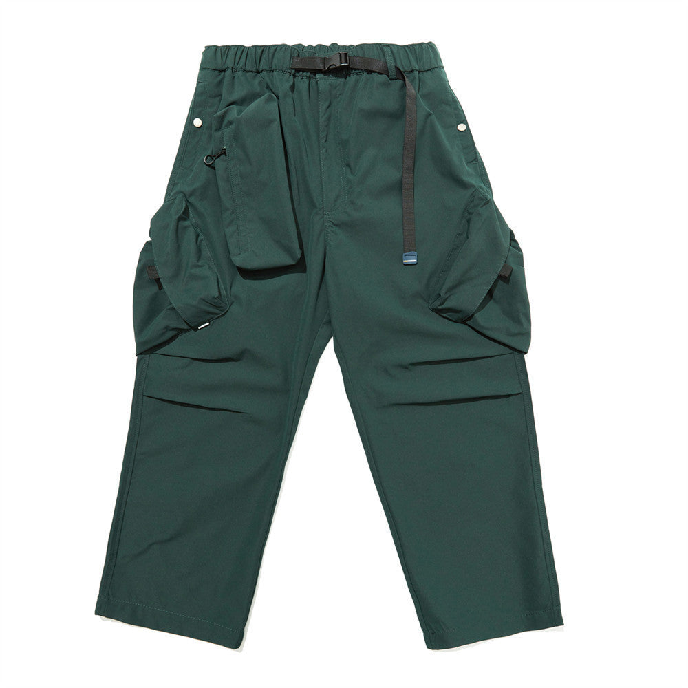 Belted Organ Bag Outdoor Cargo Pants Men’s - Green / M