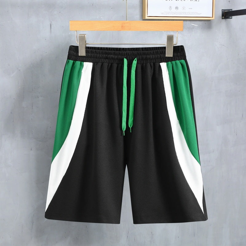 Summer Fat Man Suit Male Loose Trendy - Shorts / 5xl