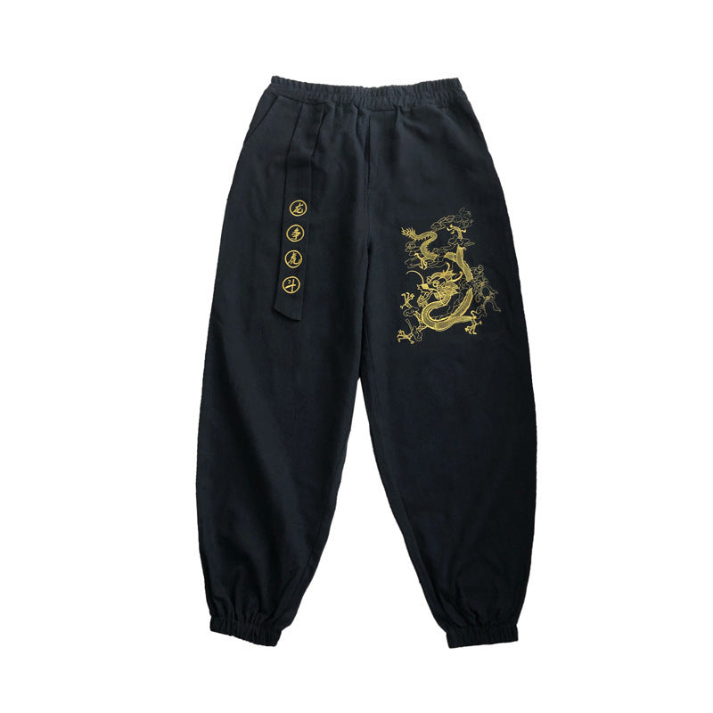 Casual Pants Young MMen’s Cotton And Linen Casual Pants Men