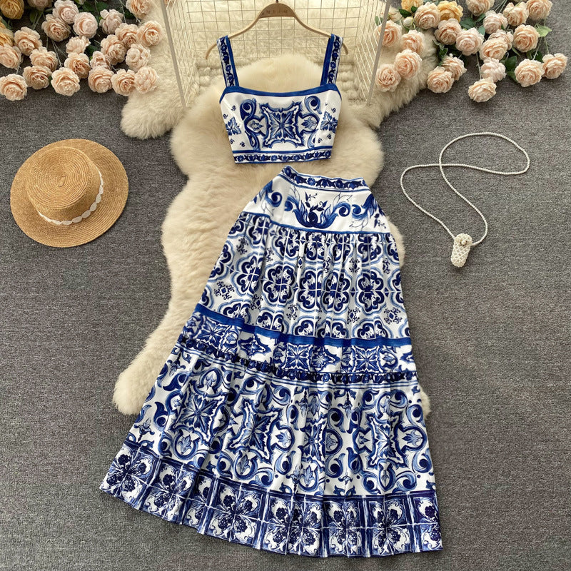 Fashion Personality Printing Suit Women - Color / S