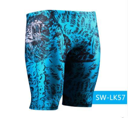 Men’s Professional Swimsuit Five-point Swimming Trunks Large Size - 5 Style / S