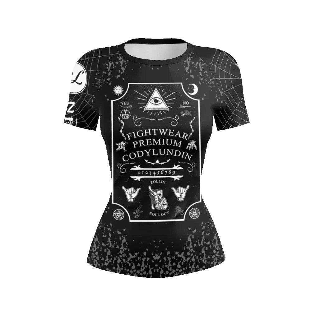 Women’s Sports And Leisure Fitness Breathable Round Neck Short Sleeve - 14 Color Style / M
