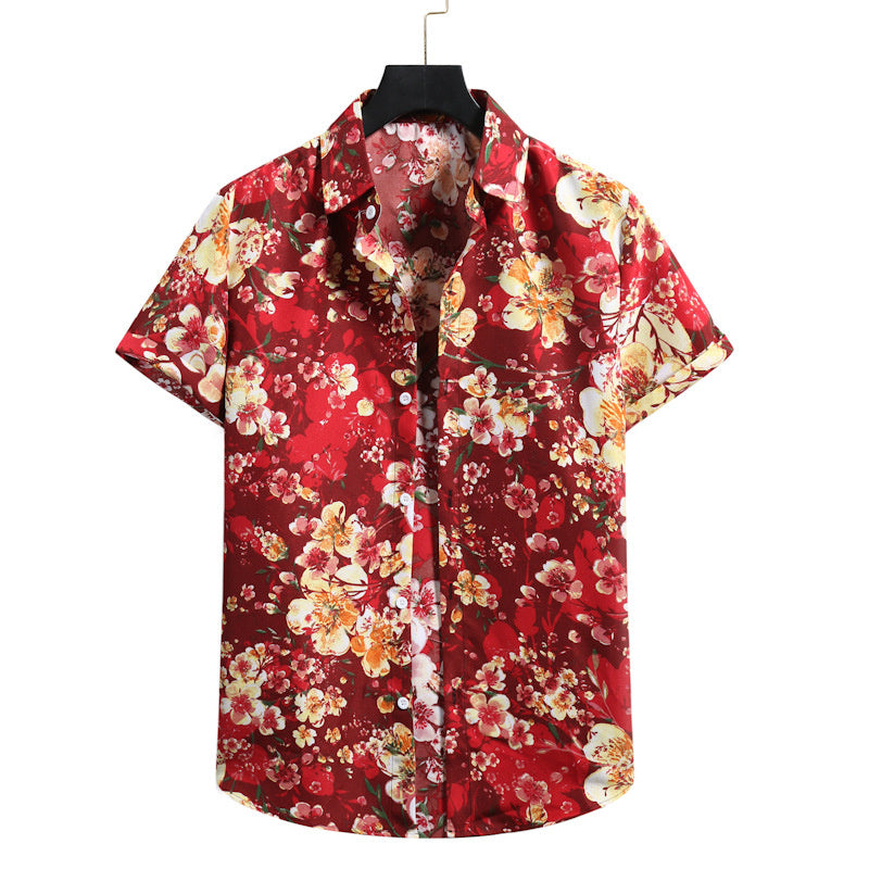 Men’s Bamboo And Linen Shirt - 1Style / S