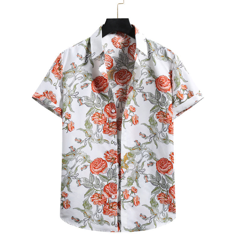 Men’s Bamboo And Linen Shirt - 6Style / S