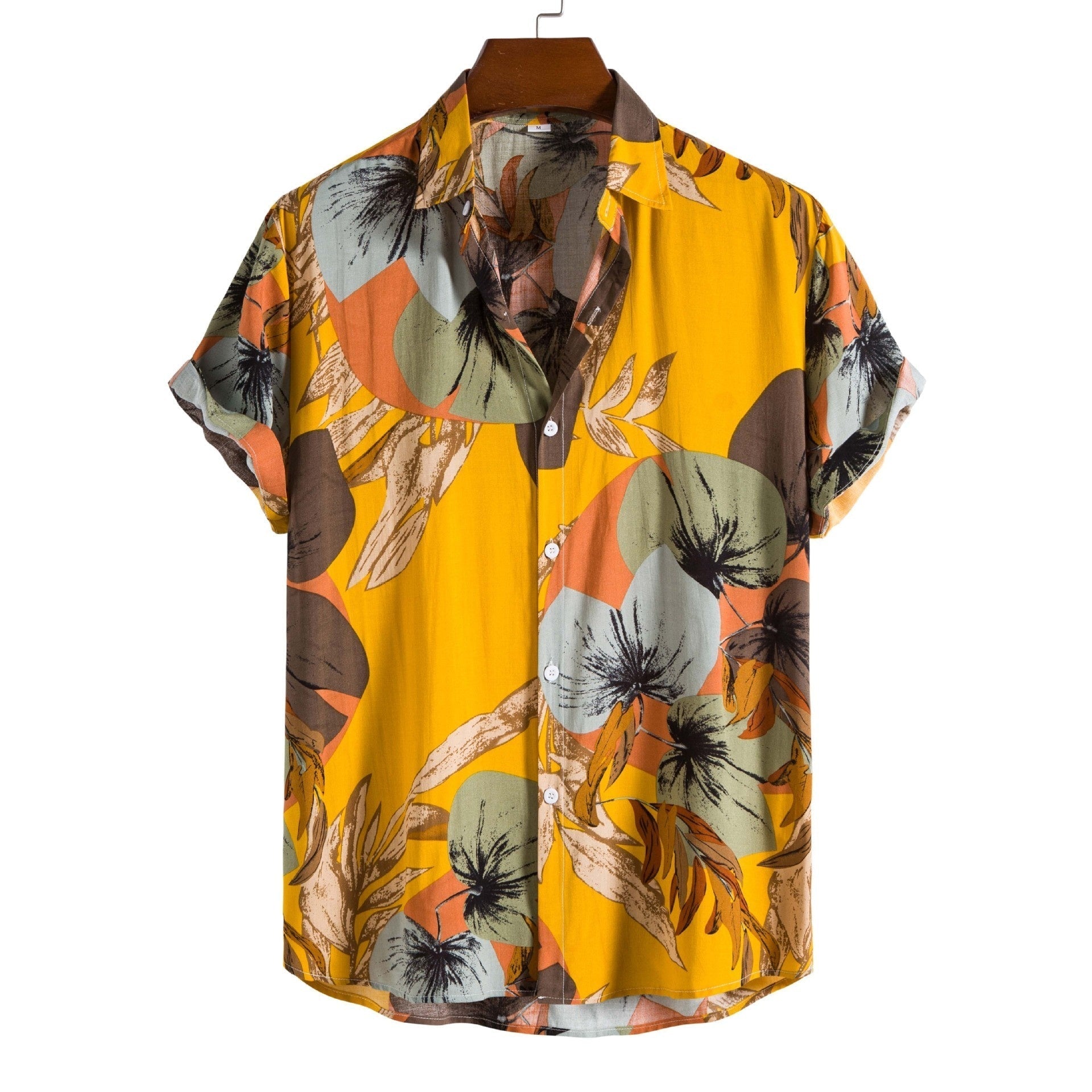 Men’s Bamboo And Linen Shirt - 8Style / S
