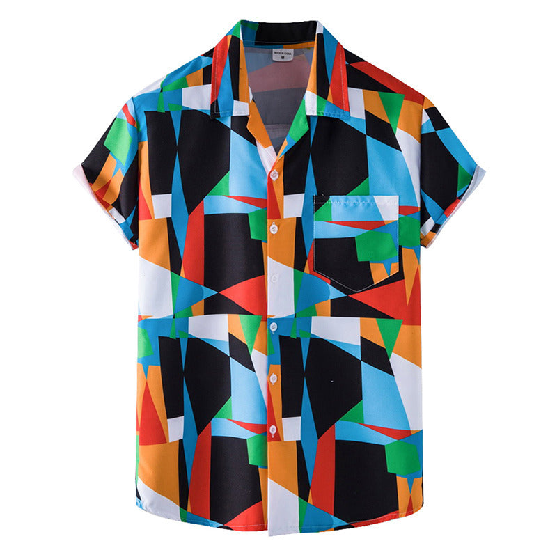Men’s Bamboo And Linen Shirt - 15Style / S