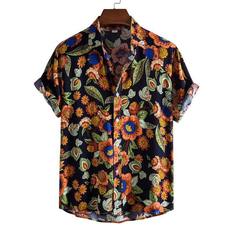Men’s Bamboo And Linen Shirt - 19Style / S
