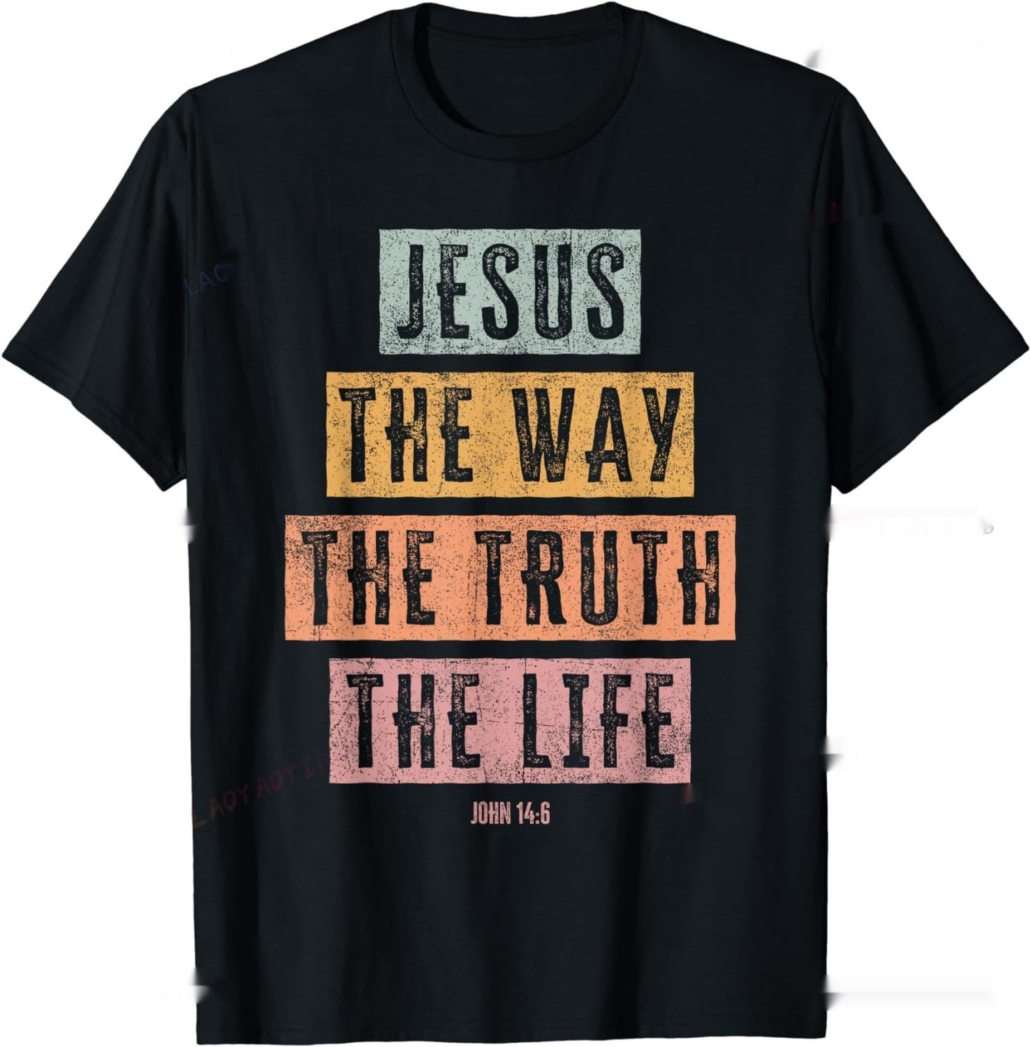 Christian T Shirt Women Men Kids The Way Truth - xd6651254 black / S