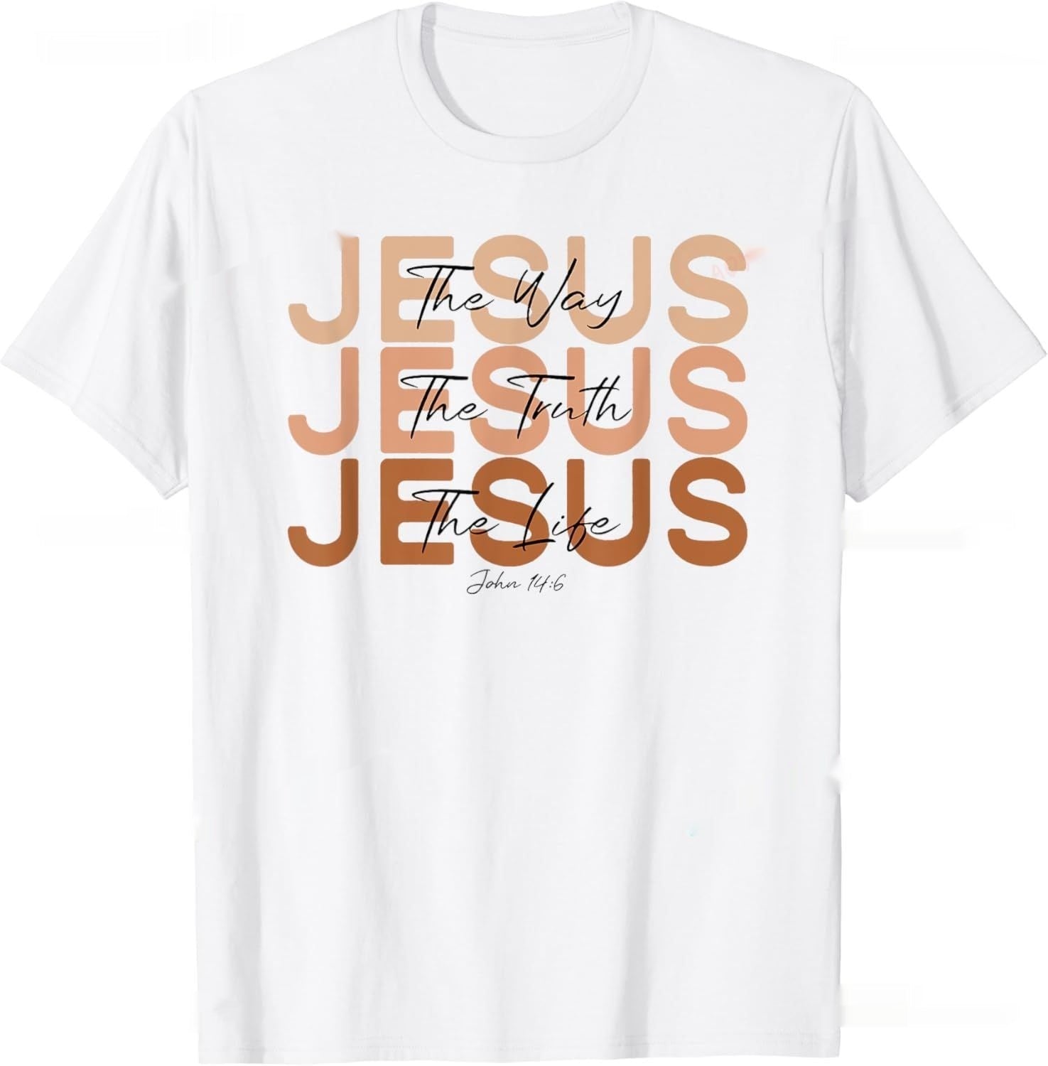 Christian T Shirt Women Men Kids The Way Truth - xd6652589 white / S