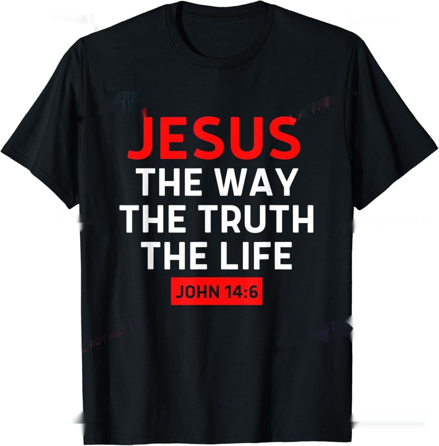 Christian T Shirt Women Men Kids The Way Truth - xd6652590 black / S