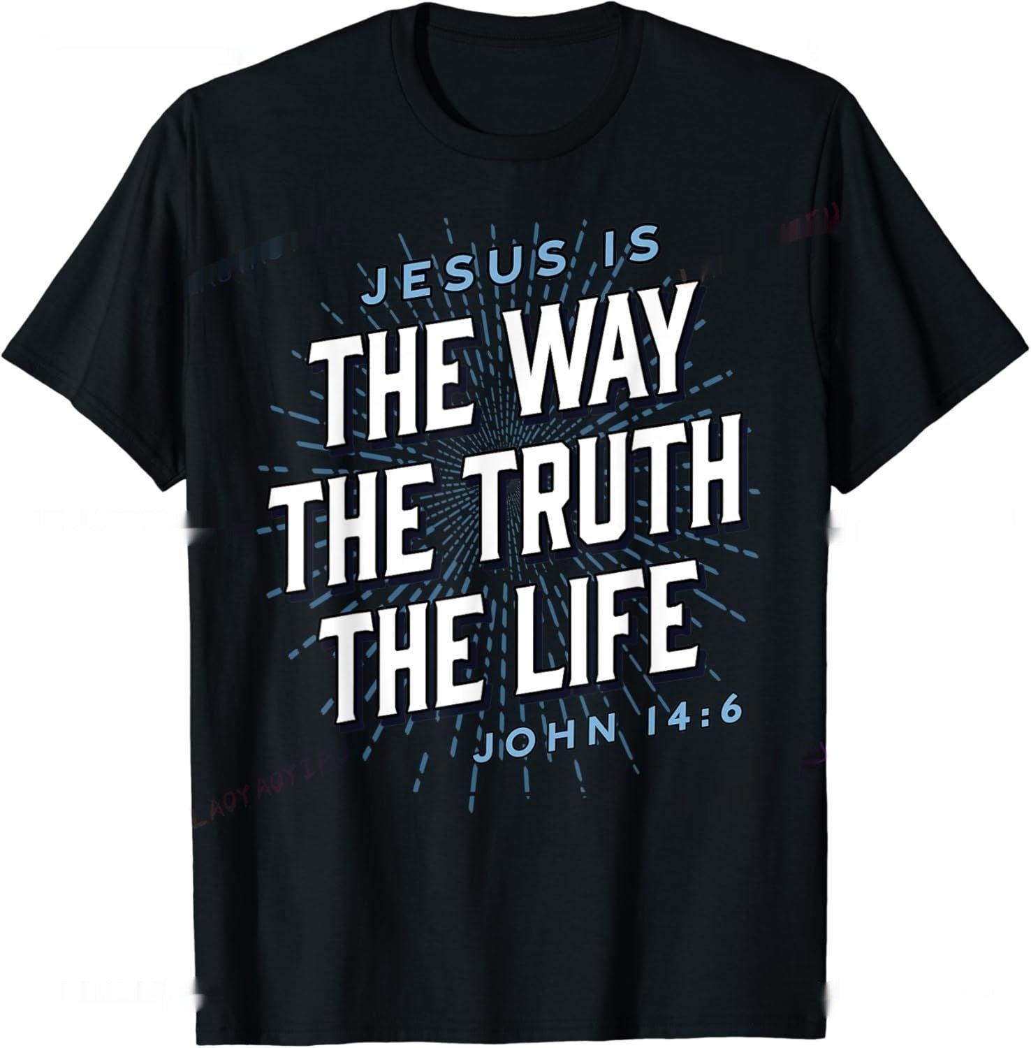 Christian T Shirt Women Men Kids The Way Truth - xd6652592 black / S