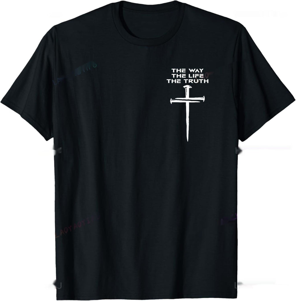 Christian T Shirt Women Men Kids The Way Truth - xd6652593 black / S