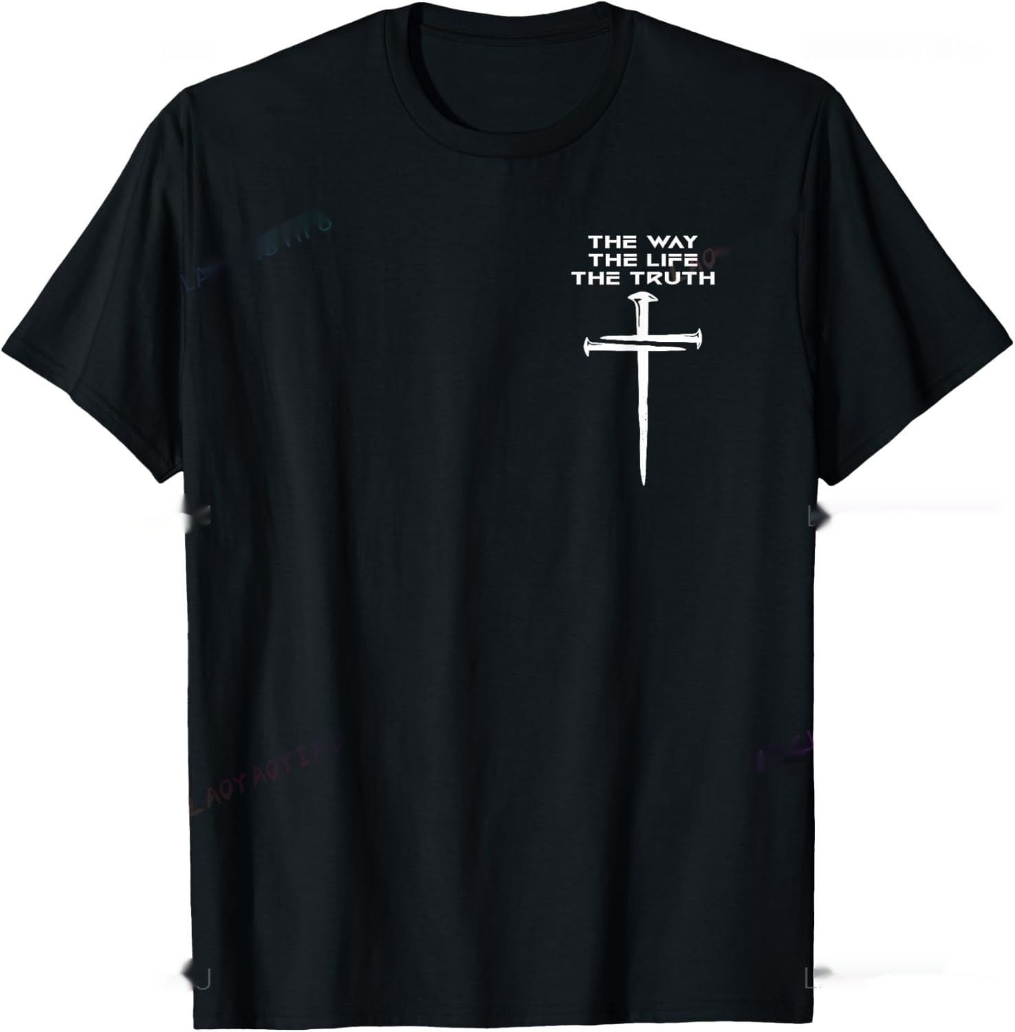 Christian T Shirt Women Men Kids The Way Truth - xd6652593 black / S