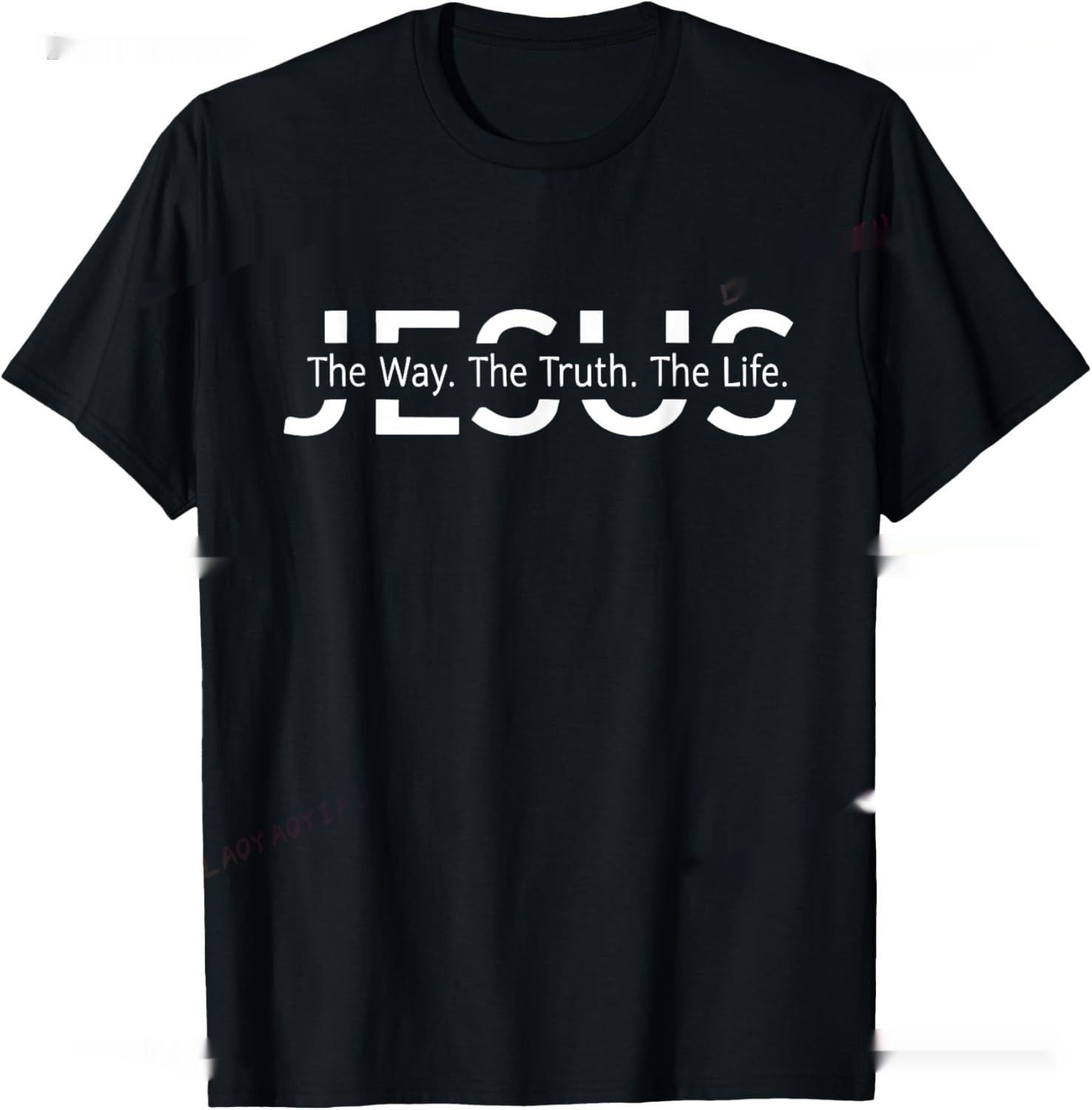 Christian T Shirt Women Men Kids The Way Truth - xd6652594 black / S