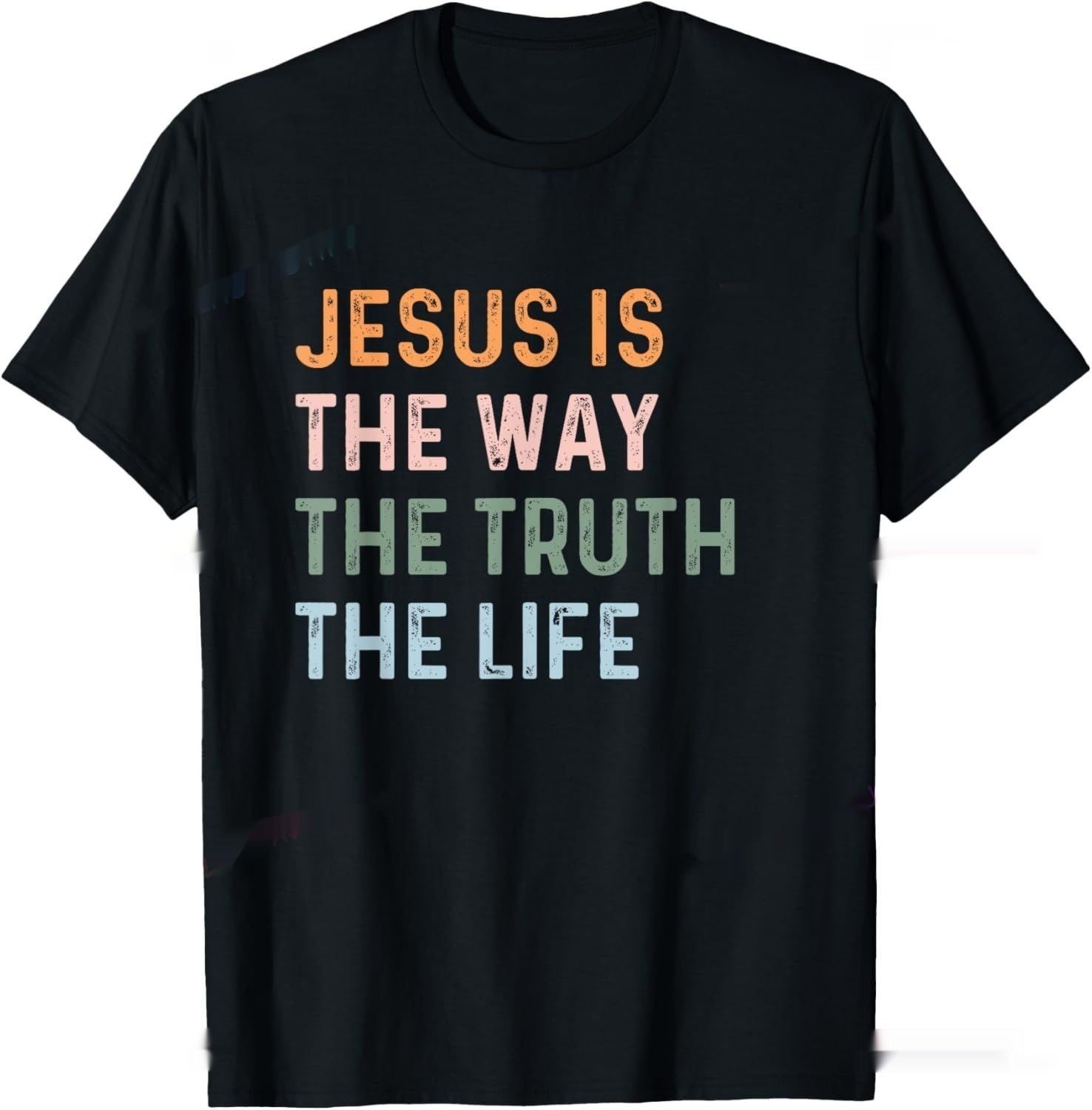 Christian T Shirt Women Men Kids The Way Truth - xd6652596 black / S