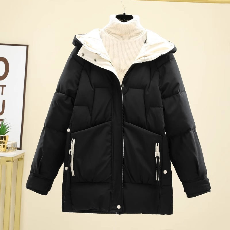 Women’s Bread Suit Mid-length Fashion Loose - Black / M