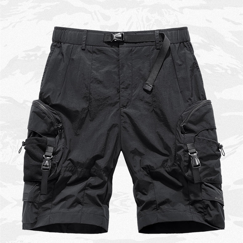 Men’s Fashion Loose Sports Quick-drying Casual Five-point Pants