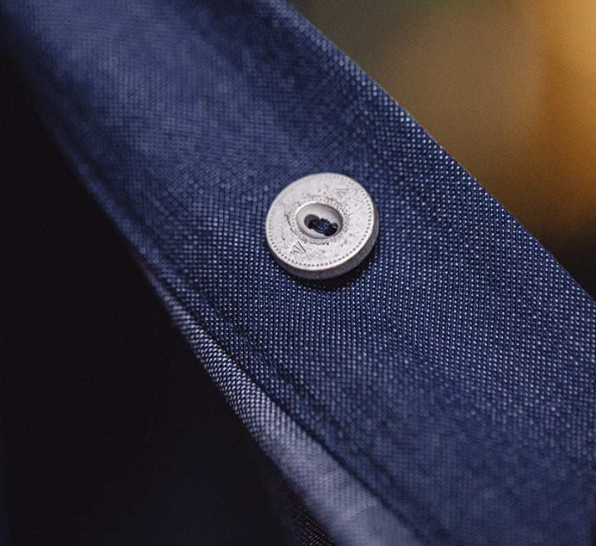 Tooling American Style Loose Lapel Thin Long Sleeve
