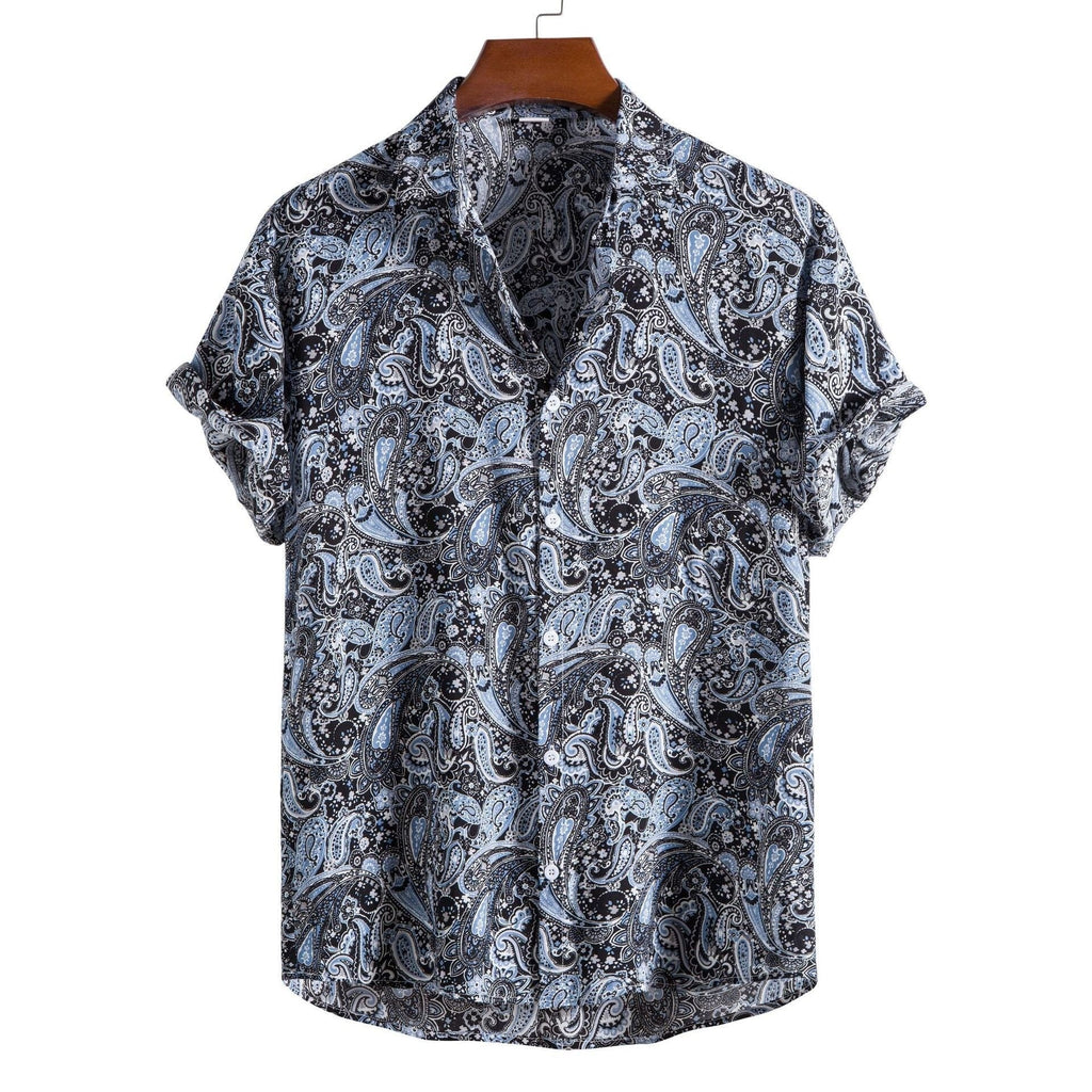 Men’s Bamboo And Linen Shirt - 10Style / S