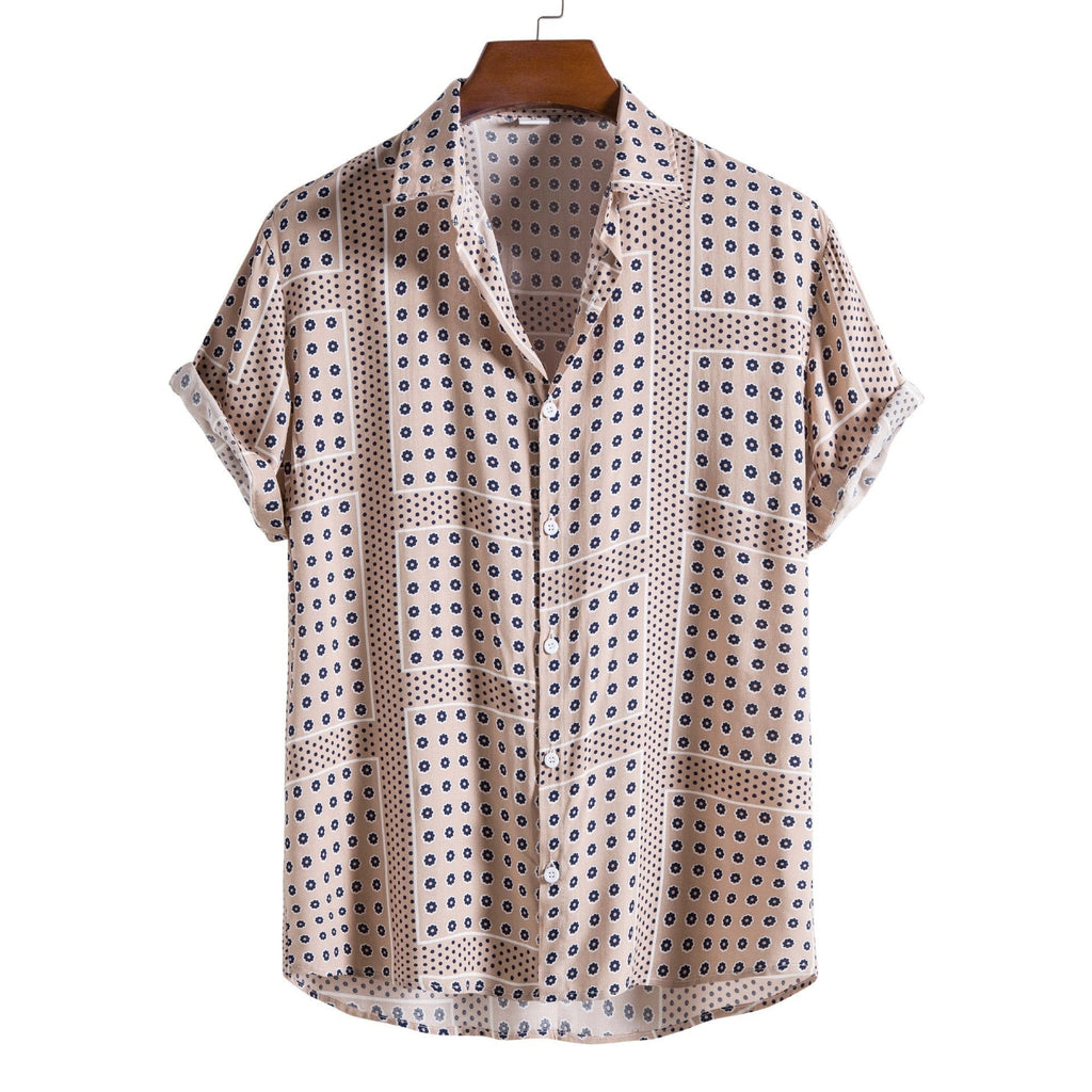 Men’s Bamboo And Linen Shirt - 11Style / S