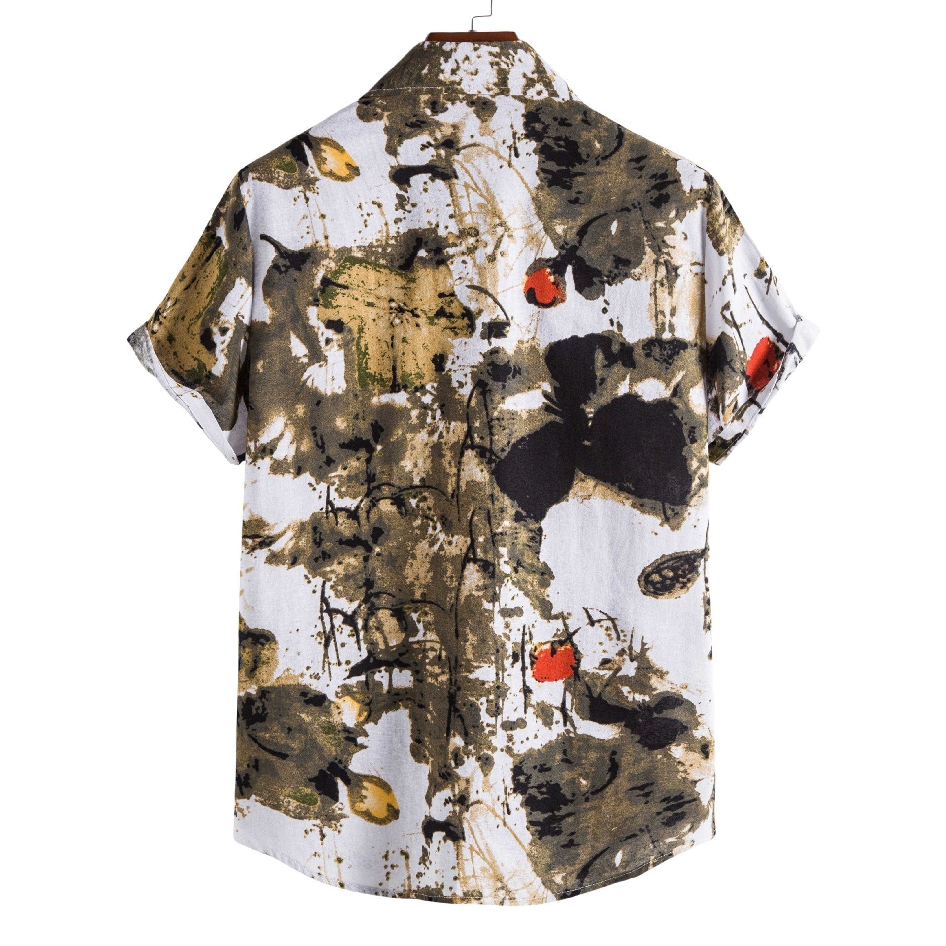 Men’s Bamboo And Linen Shirt - 11Style / S