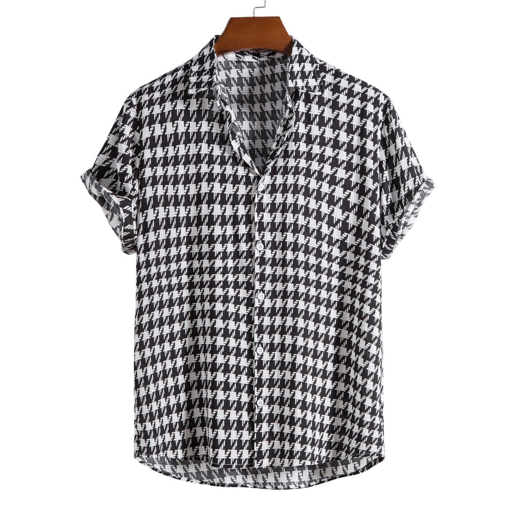 Men’s Bamboo And Linen Shirt - 12Style / S