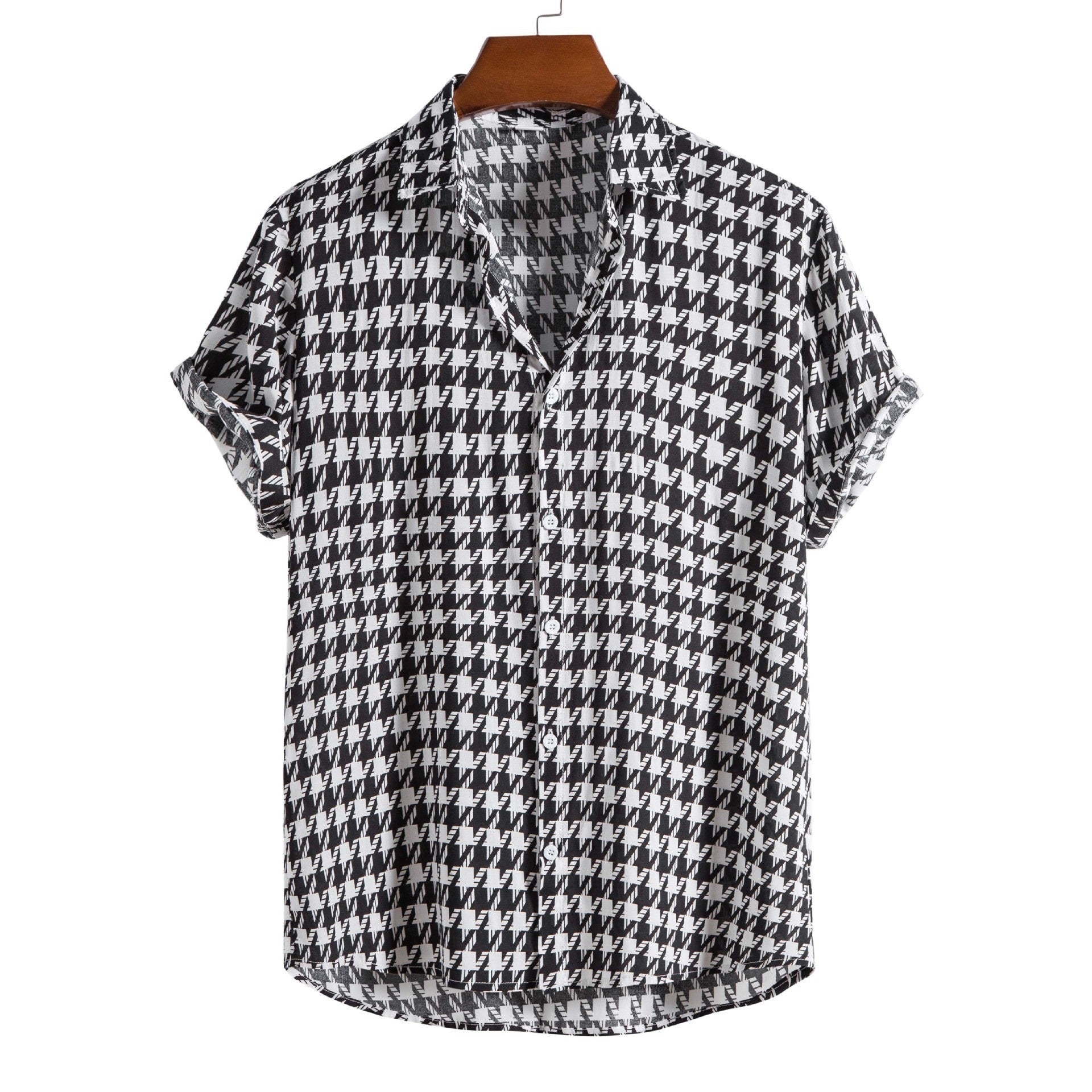 Men’s Bamboo And Linen Shirt - 12Style / S