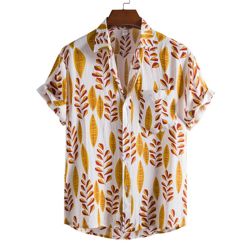 Men’s Bamboo And Linen Shirt - 3Style / S