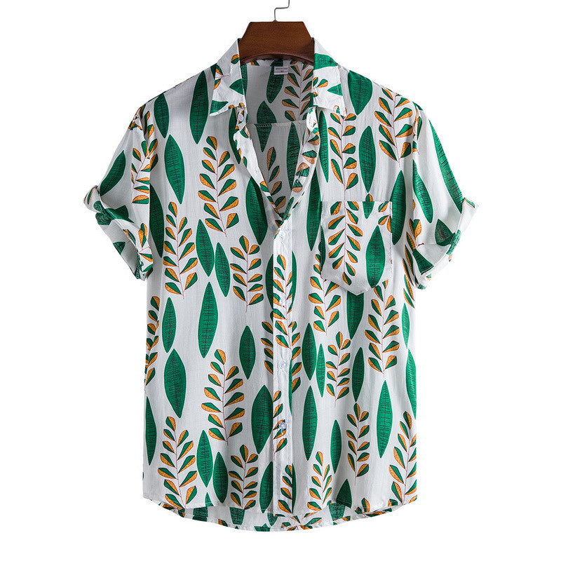 Men’s Bamboo And Linen Shirt - 4Style / S