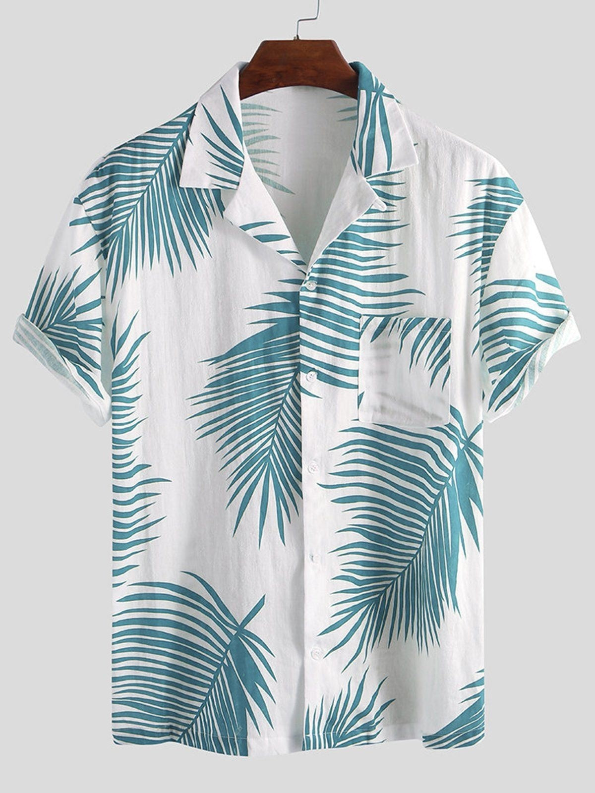 Men’s Bamboo And Linen Shirt - 6Style / S