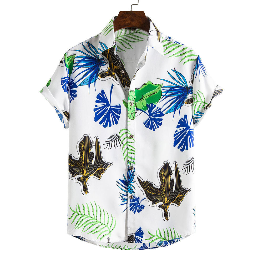 Men’s Bamboo And Linen Shirt - 11Style / S