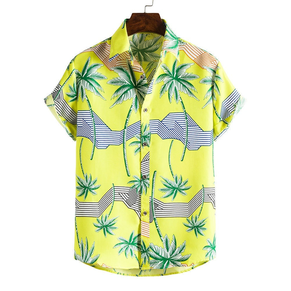 Men’s Bamboo And Linen Shirt - 5Style / S