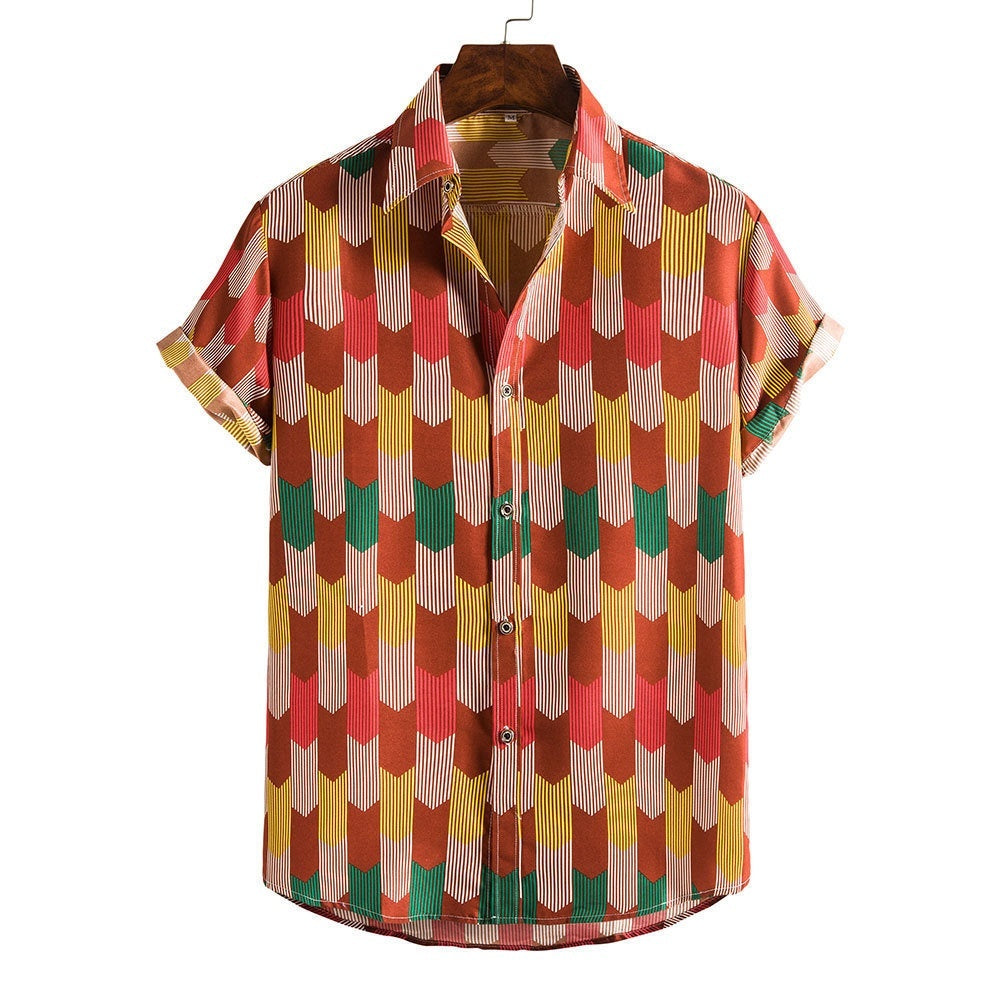 Men’s Bamboo And Linen Shirt - 1Style / S