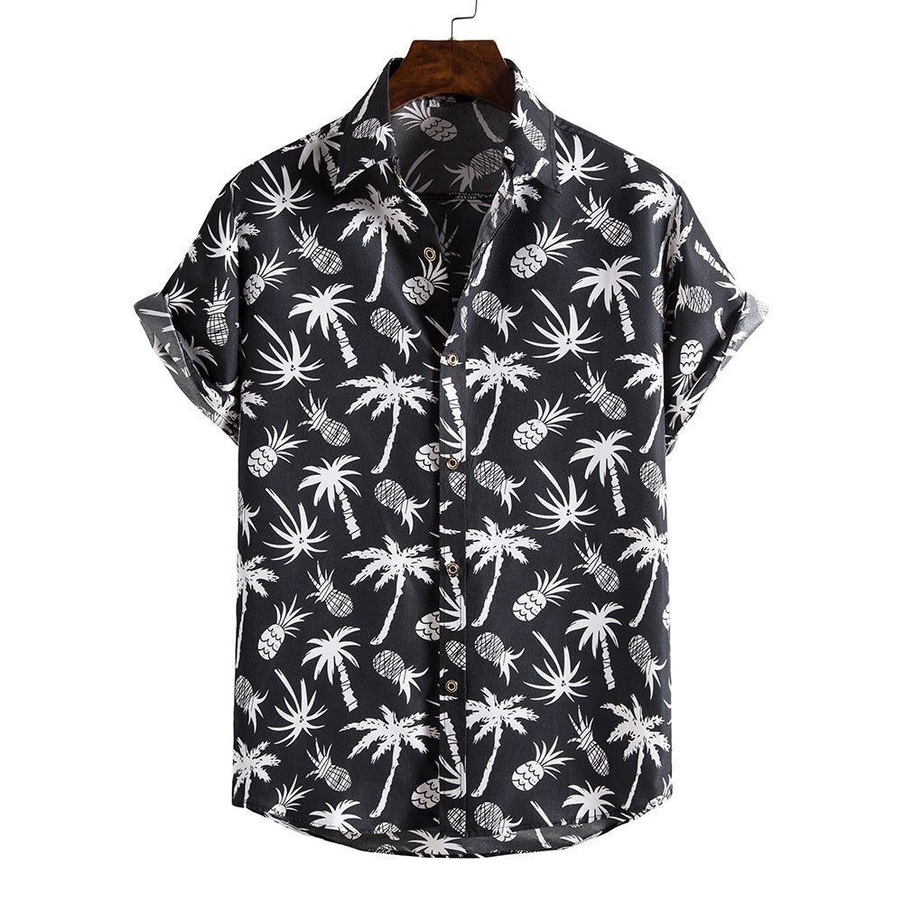 Men’s Bamboo And Linen Shirt - 9Style / S