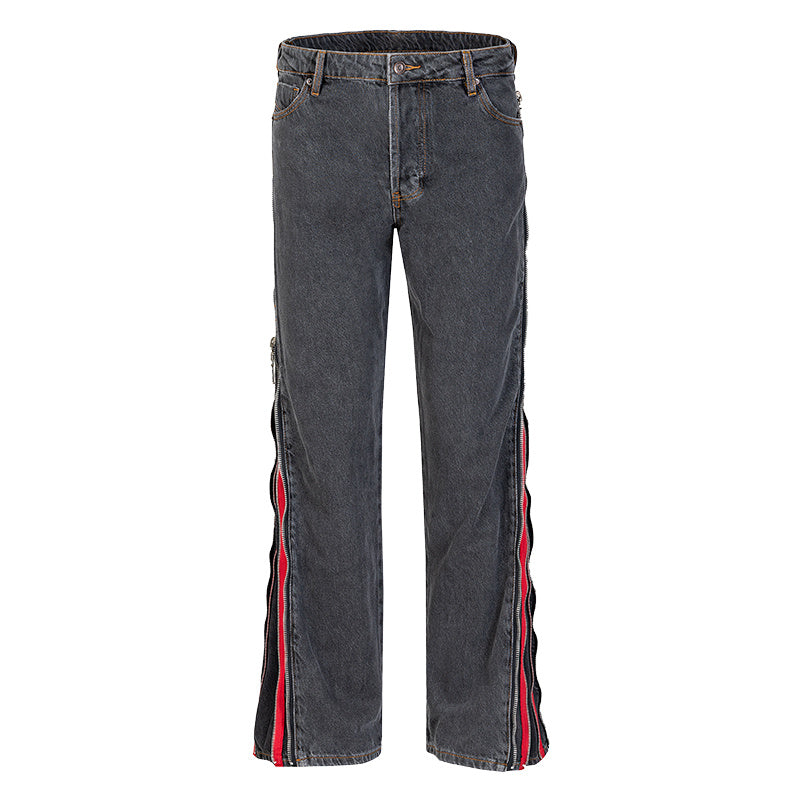 Wash Old Men’s Tide Brand And Mop The Floor Loosely - Washed white and black / M