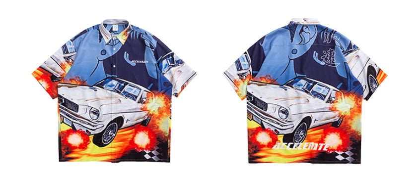 Short sleeve shirt - Printing / M